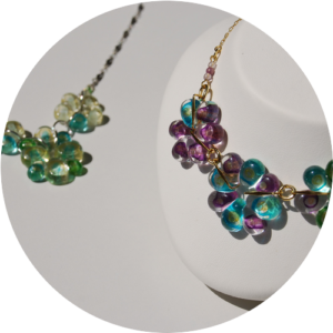 ガラスフュージングのアクセサリー