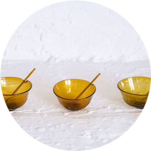 アロマボトルをアップサイクルしたボウル